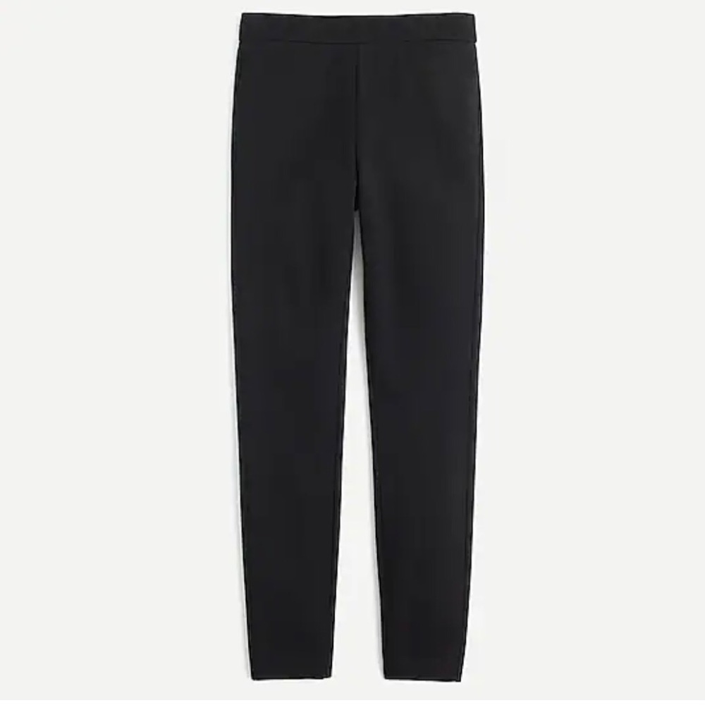 J.Crew Any Day Black Pixie Pant In Street Ponte Leggings XXS Petite XXSP